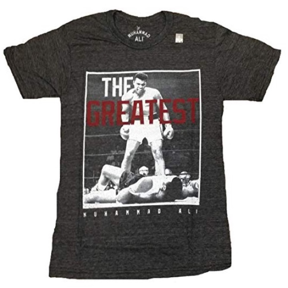 Muhammad Ali - The Greatest Gray Graphic Tee - M